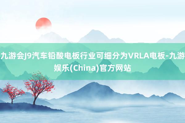 九游会J9汽车铅酸电板行业可细分为VRLA电板-九游娱乐(China)官方网站